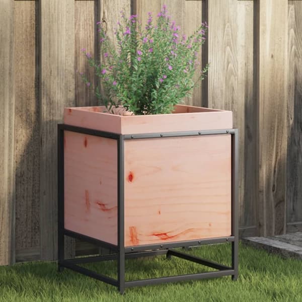 vidaXL Hageplantekasse 40x40x50 cm heltre douglasgran