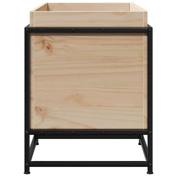 vidaXL plantekasse 80x40x50 cm massivt fyrretræ