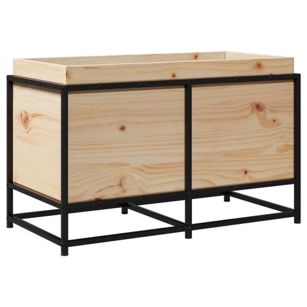 vidaXL plantekasse 80x40x50 cm massivt fyrretræ