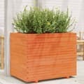 Miniatyrbilde 2 av 11: vidaXL Plantekasse voksbrun 90x60x72 cm heltre furu
