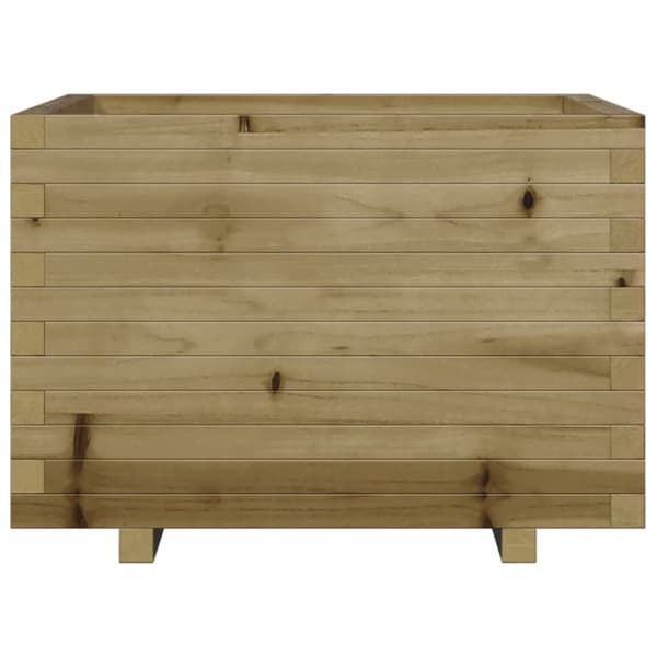 vidaXL Plantekasse 70x70x49,5 cm impregnert furu