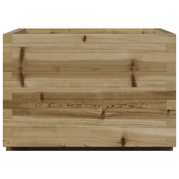 vidaXL Plantekasse 70x70x49,5 cm impregnert furu