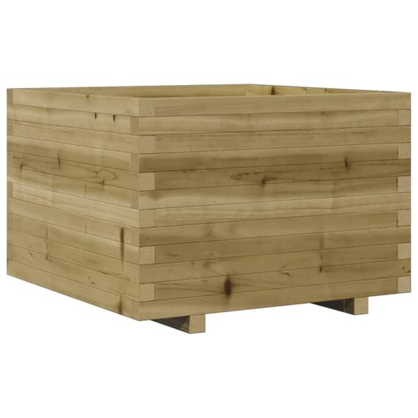 vidaXL Plantekasse 70x70x49,5 cm impregnert furu