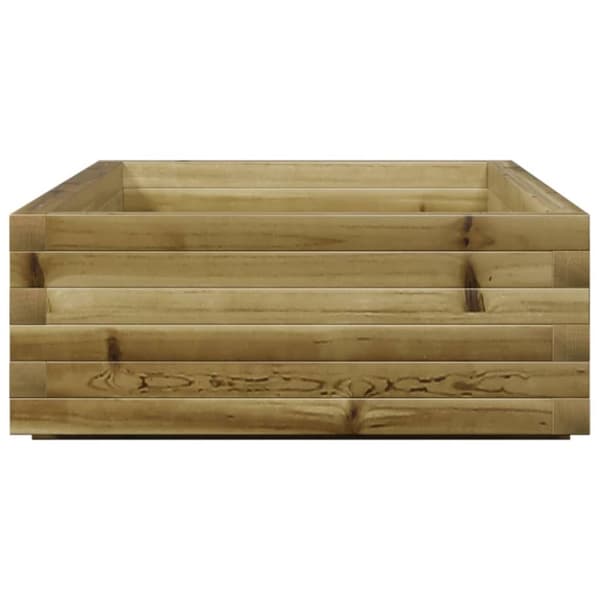 vidaXL Odlingslåda 110x60x26,5 cm impregnerat furu