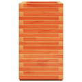 Miniatyrbilde 7 av 11: vidaXL Plantekasse voksbrun 70x40x72 cm heltre furu