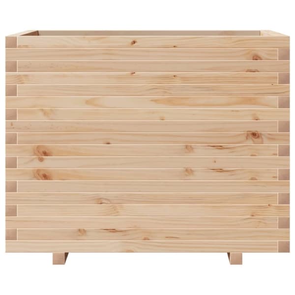 vidaXL Plantekasse 90x60x72 cm heltre furu