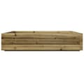 Miniatyrbilde 5 av 10: vidaXL Plantekasse 110x110x26,5 cm impregnert furu