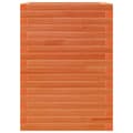 Miniatyrbilde 7 av 11: vidaXL Plantekasse voksbrun 50x50x68,5 cm heltre furu