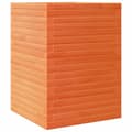 Miniatyrbilde 8 av 11: vidaXL Plantekasse voksbrun 50x50x68,5 cm heltre furu