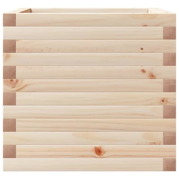 vidaXL Plantekasse 50x50x45,5 cm heltre furu
