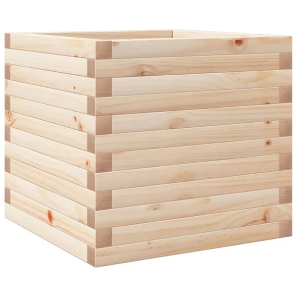 vidaXL Plantekasse 50x50x45,5 cm heltre furu