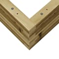 Miniatyrbilde 7 av 10: vidaXL Hageplantekasse 50x50x23 cm impregnert furu