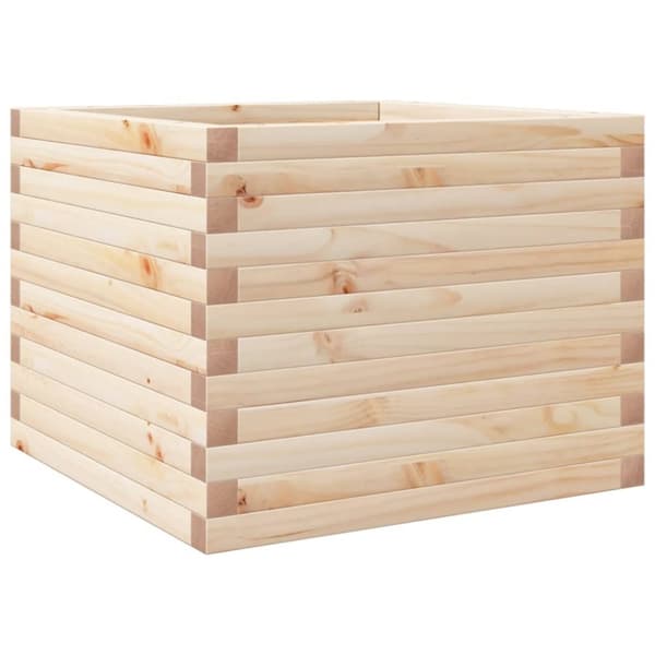 vidaXL Plantekasse 60x60x45,5 cm heltre furu
