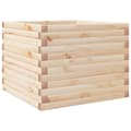 Miniatyrbilde 1 av 10: vidaXL Plantekasse 60x60x45,5 cm heltre furu