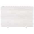 Miniatyrbilde 6 av 11: vidaXL Plantekasse hvit 110x60x72 cm heltre furu