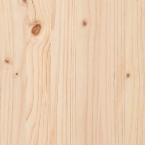 vidaXL plantekasse 90x40x49,5 cm massivt fyrretræ