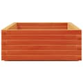 Miniatyrbilde 5 av 10: vidaXL Plantekasse voksbrun 110x60x26,5 cm heltre furu