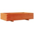 Miniatyrbilde 1 av 10: vidaXL Plantekasse voksbrun 110x60x26,5 cm heltre furu