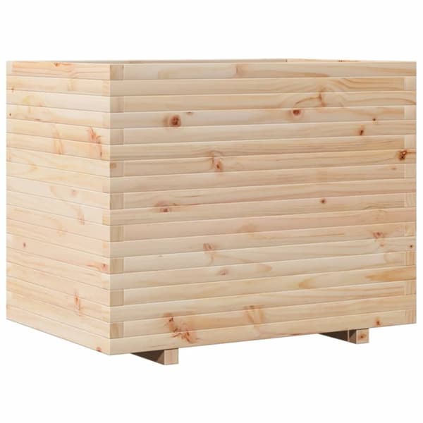 vidaXL Plantekasse 90x60x72,5 cm heltre furu
