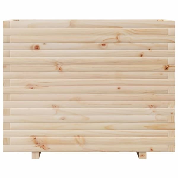 vidaXL Plantekasse 90x60x72,5 cm heltre furu