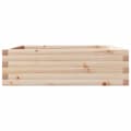 Miniatyrbilde 5 av 10: vidaXL Hageplantekasse 80x80x23 cm heltre furu