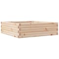 Miniatyrbilde 6 av 10: vidaXL Hageplantekasse 80x80x23 cm heltre furu