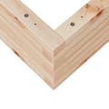 Miniatyrbilde 7 av 10: vidaXL Hageplantekasse 80x80x23 cm heltre furu