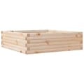 Miniatyrbilde 1 av 10: vidaXL Hageplantekasse 80x80x23 cm heltre furu