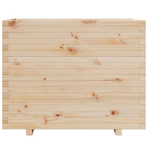 vidaXL Odlingslåda 90x40x72,5 cm massivt furuträ