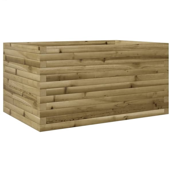 vidaXL Odlingslåda 90x60x46 cm impregnerat furu