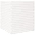 Miniatyrbilde 8 av 11: vidaXL Plantekasse hvit 60x60x68,5 cm heltre furu