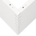 Miniatyrbilde 9 av 11: vidaXL Plantekasse hvit 60x60x68,5 cm heltre furu