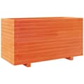 Miniatyrbilde 3 av 11: vidaXL Plantekasse voksbrun 90x40x49,5 cm heltre furu