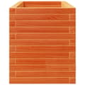 Miniatyrbilde 7 av 11: vidaXL Plantekasse voksbrun 90x40x49,5 cm heltre furu