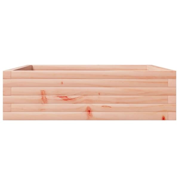 vidaXL Hageplantekasse 80x80x23 cm heltre douglasgran