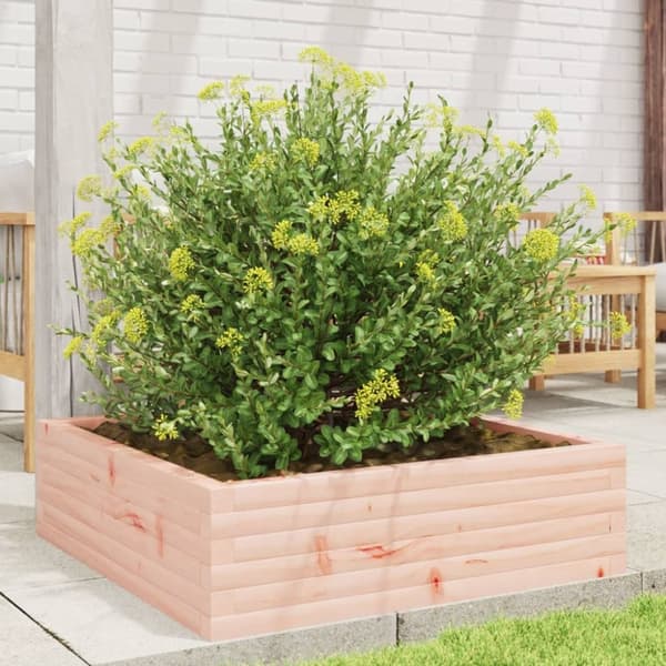 vidaXL Hageplantekasse 80x80x23 cm heltre douglasgran