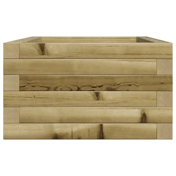 vidaXL Hageplantekasse 70x40x23 cm impregnert furu
