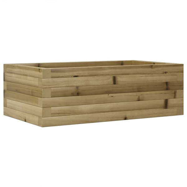 vidaXL Hageplantekasse 70x40x23 cm impregnert furu