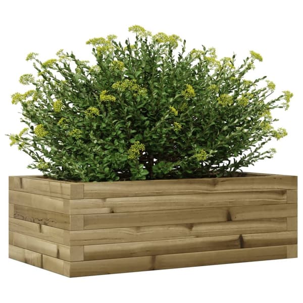 vidaXL plantekasse 70x40x23 cm imprægneret fyrretræ
