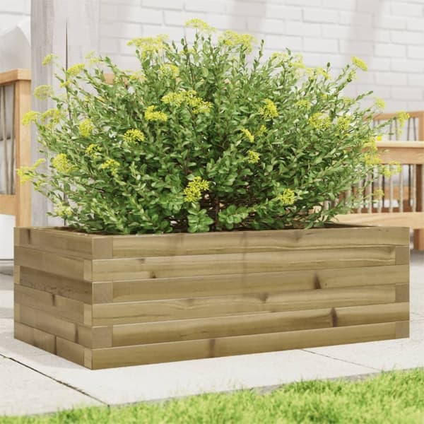 vidaXL plantekasse 70x40x23 cm imprægneret fyrretræ