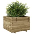 Miniatyrbillede 5 af 11: vidaXL plantekasse 70x70x49,5 cm imprægneret fyrretræ