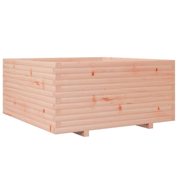 vidaXL Puutarhakukkalaatikko 100x100x49,5 cm täysi douglaskuusi