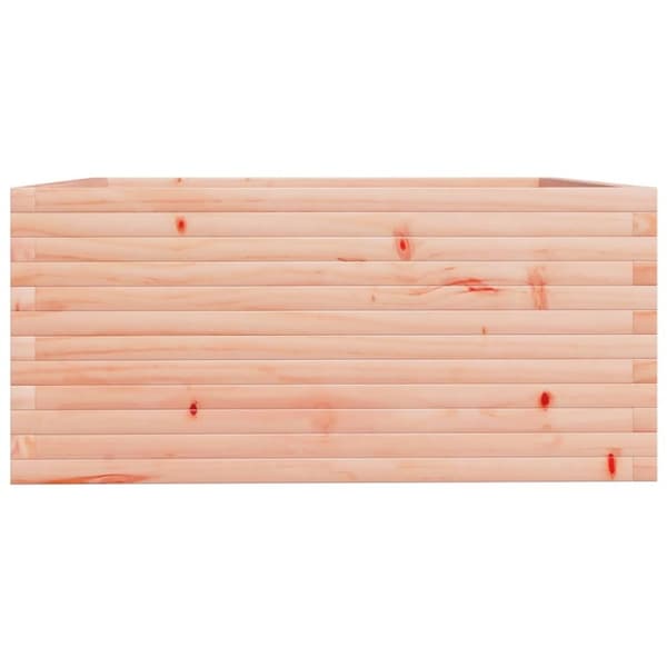 vidaXL Puutarhakukkalaatikko 100x100x49,5 cm täysi douglaskuusi