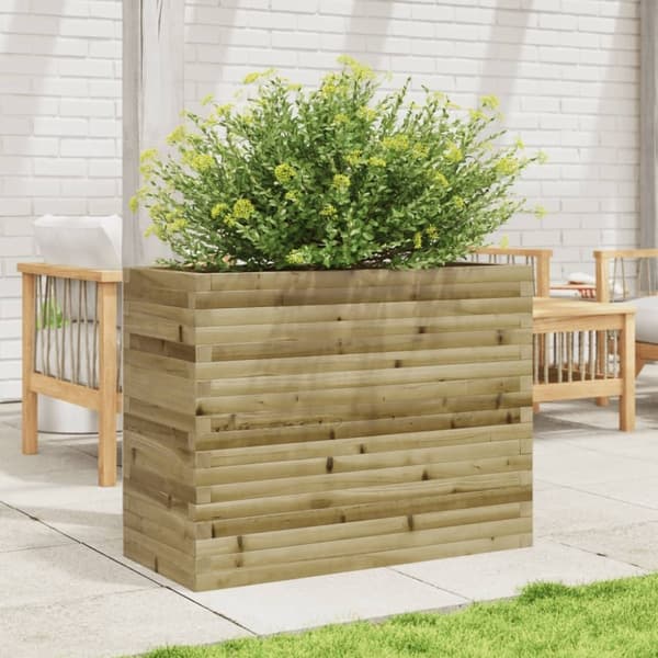 vidaXL plantekasse 90x40x68,5 cm imprægneret fyrretræ