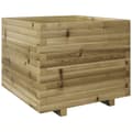 Miniatyrbilde 3 av 11: vidaXL Plantekasse 60x60x49,5 cm impregnert furu