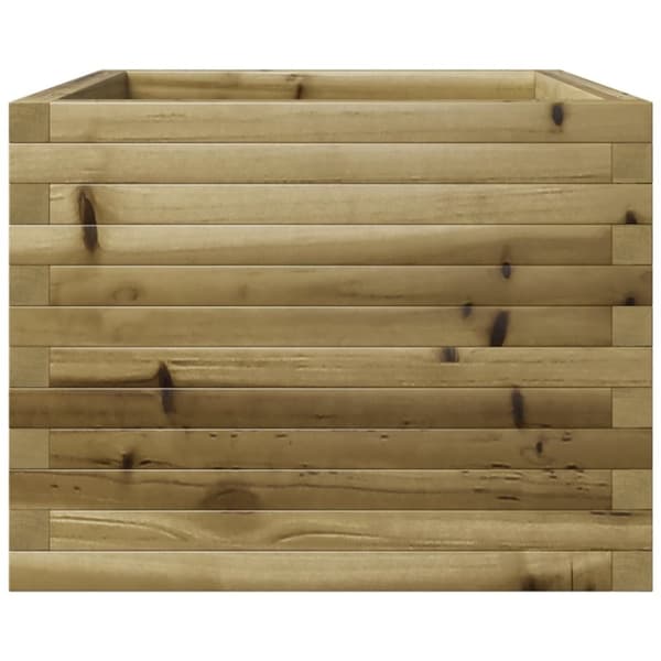 vidaXL Plantekasse 60x60x49,5 cm impregnert furu