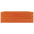 Miniatyrbilde 4 av 10: vidaXL Plantekasse hvit 70x40x23 cm heltre furu