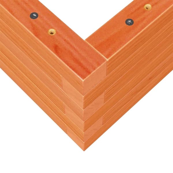 vidaXL Plantekasse hvit 70x40x23 cm heltre furu