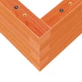 Miniatyrbilde 7 av 10: vidaXL Plantekasse hvit 70x40x23 cm heltre furu