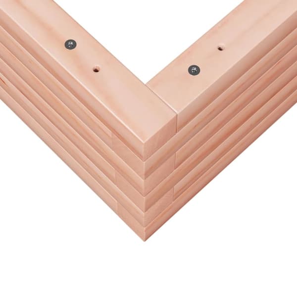 vidaXL Hageplantekasse 60x60x23 cm heltre douglasgran